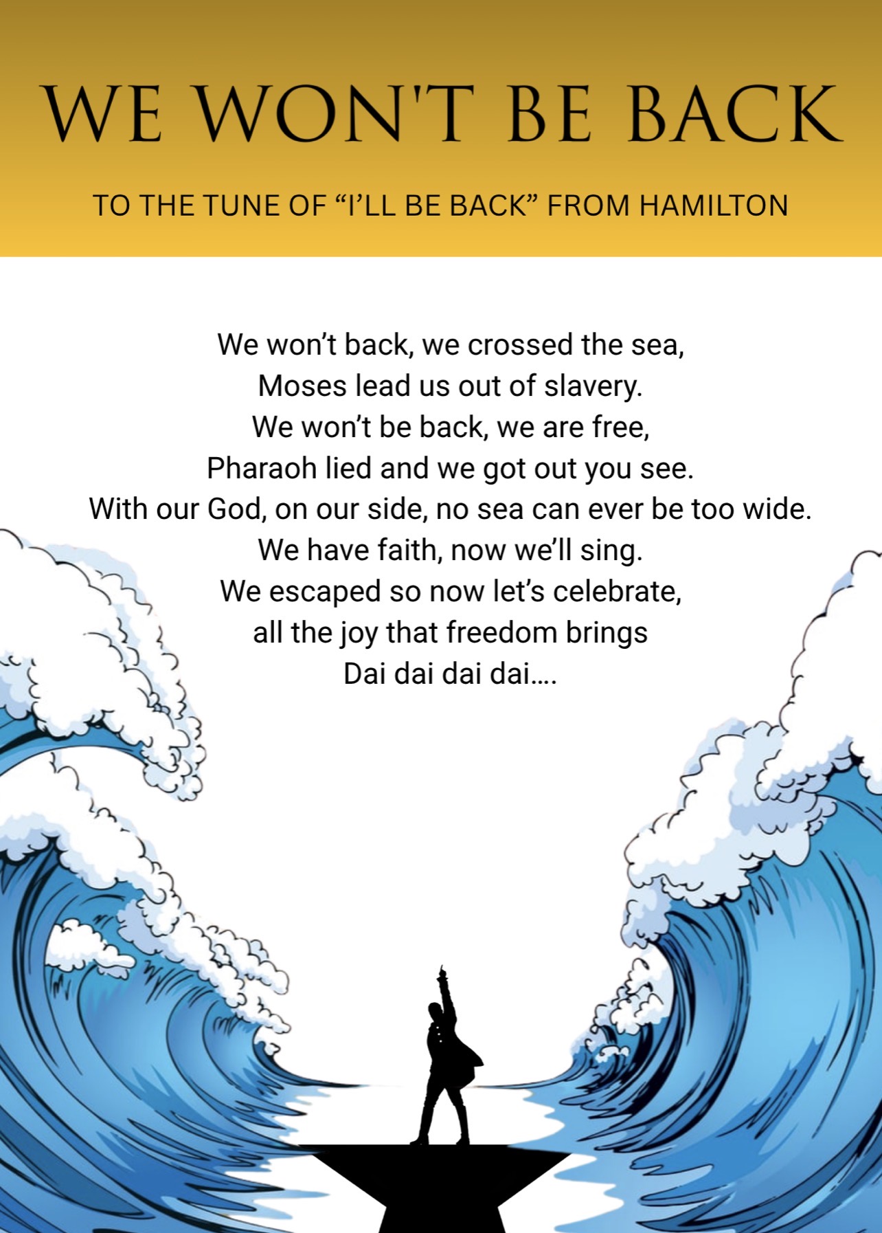 Seder Showtunes page 1