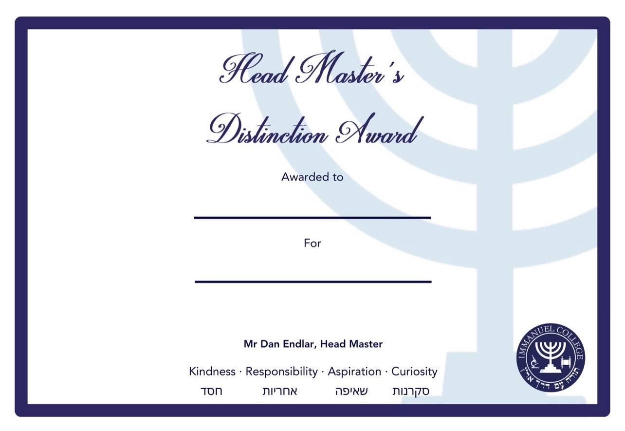 IC distinction certificate