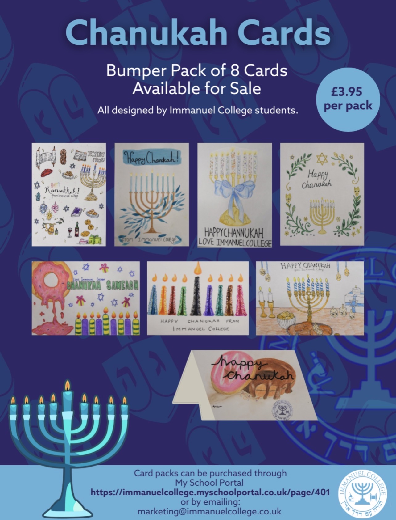 Chanukah card campaign