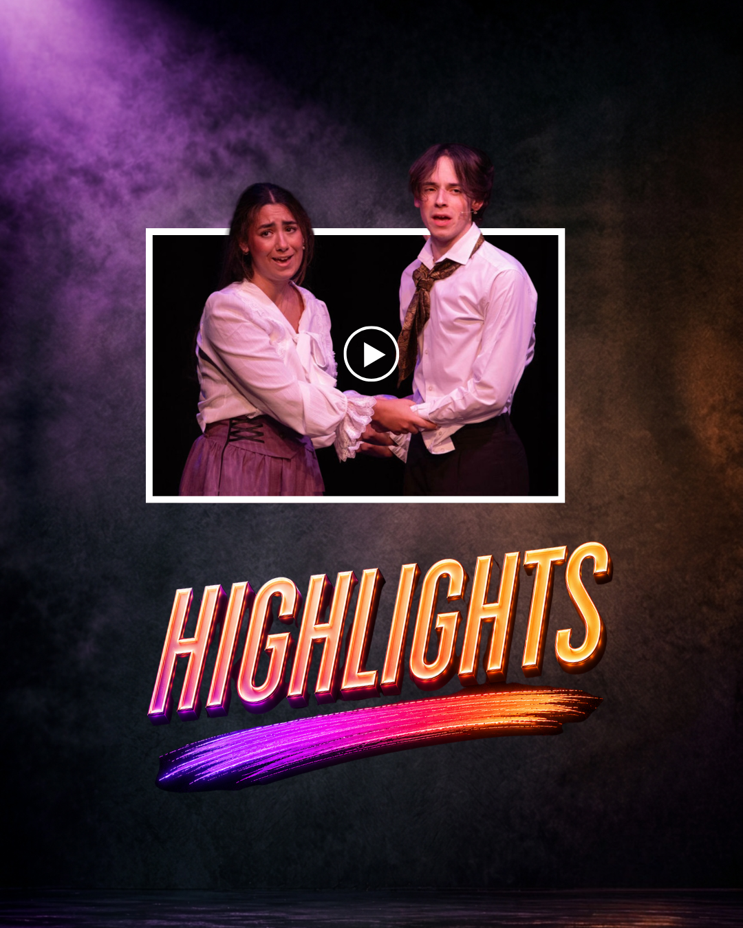 Curtain Up Instagram feed cover — highlights
