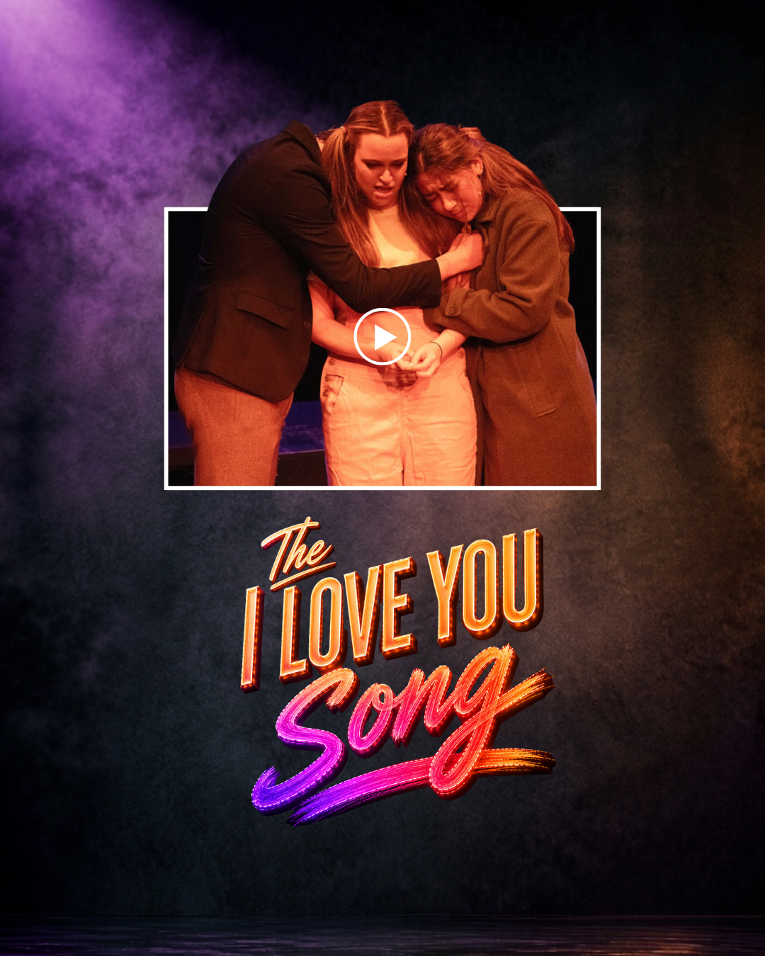 Curtain Up Instagram feed cover — the I love you song